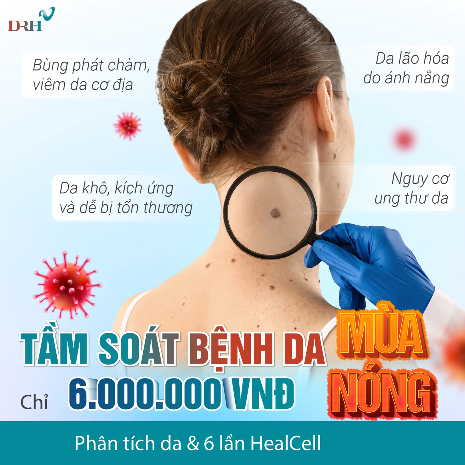 Tầm soát bệnh da - Ưu đãi hot