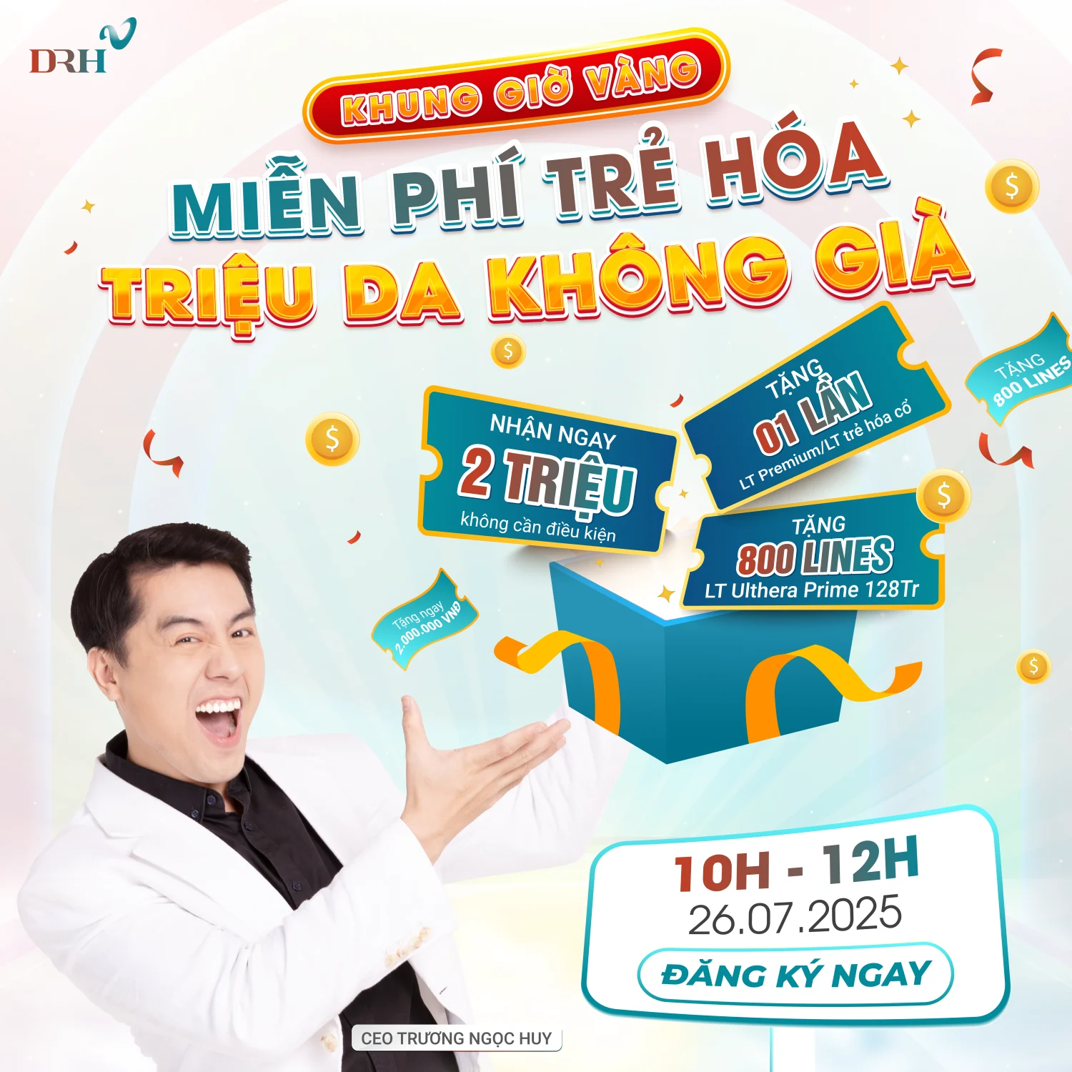 Khung giờ vàng - ưu đãi hot