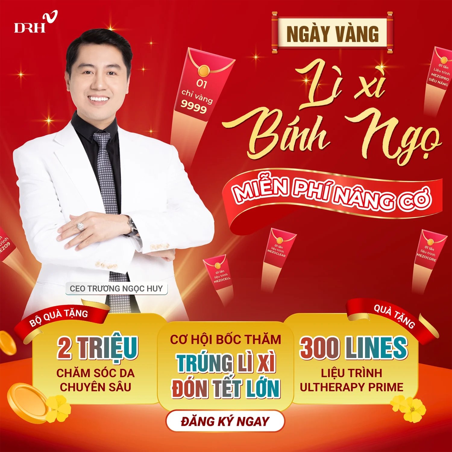 Miễn phí nâng cơ - Ưu đãi hot