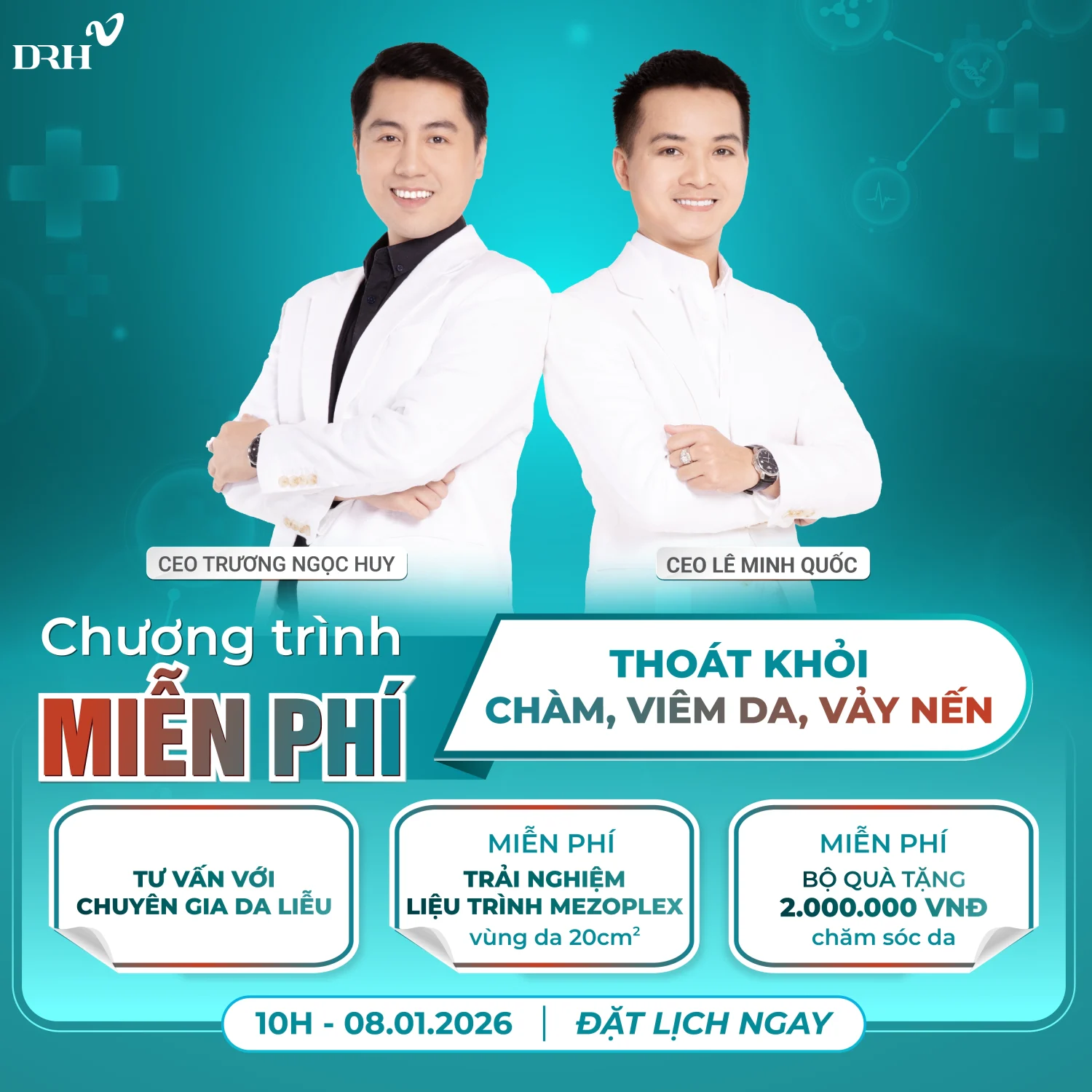 Xử lý viêm da - Ưu đãi hot