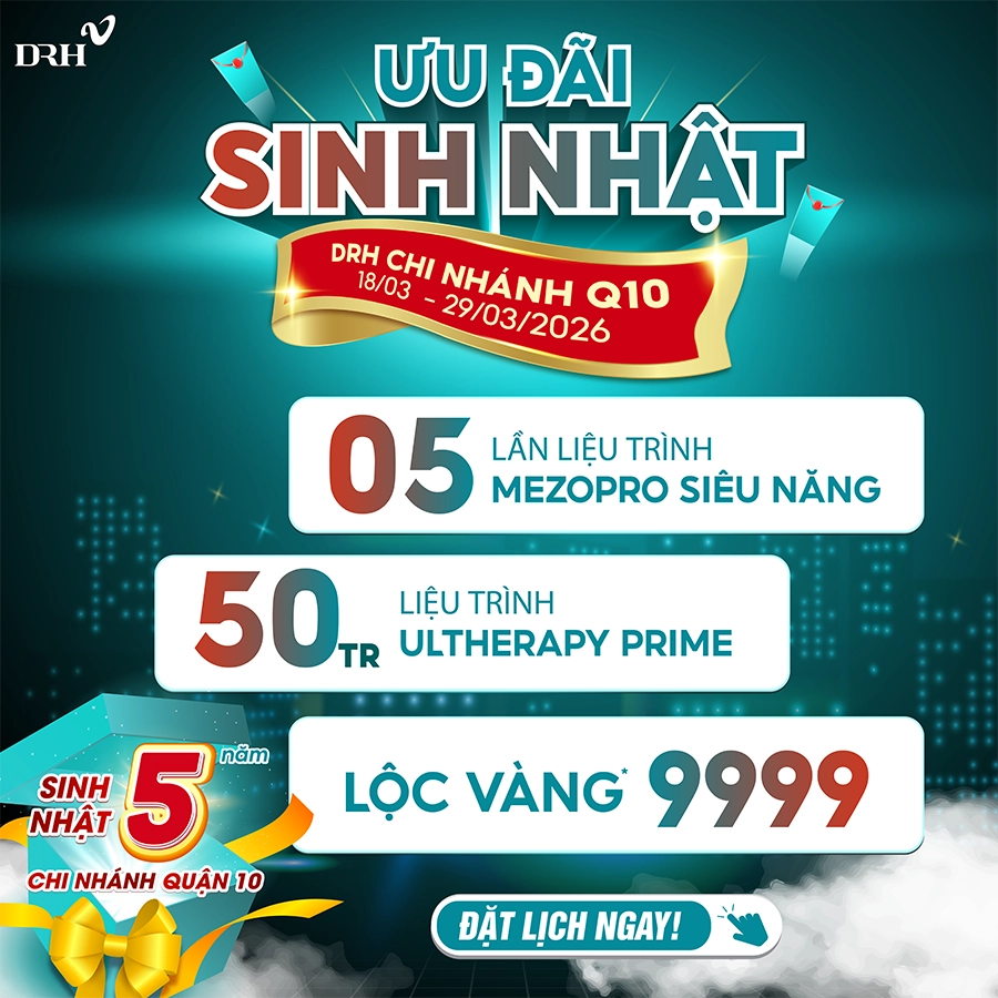 Sinh nhật 5 năm - Ưu đãi hot