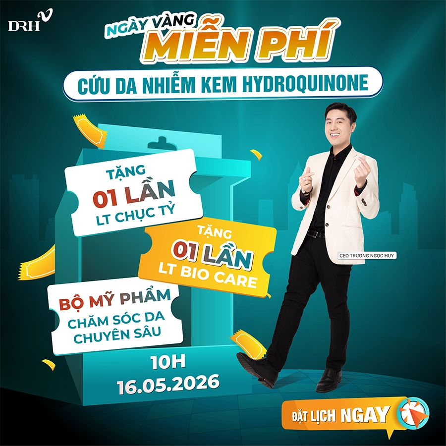 Cứu da nhiễm kem - Ưu đãi hot