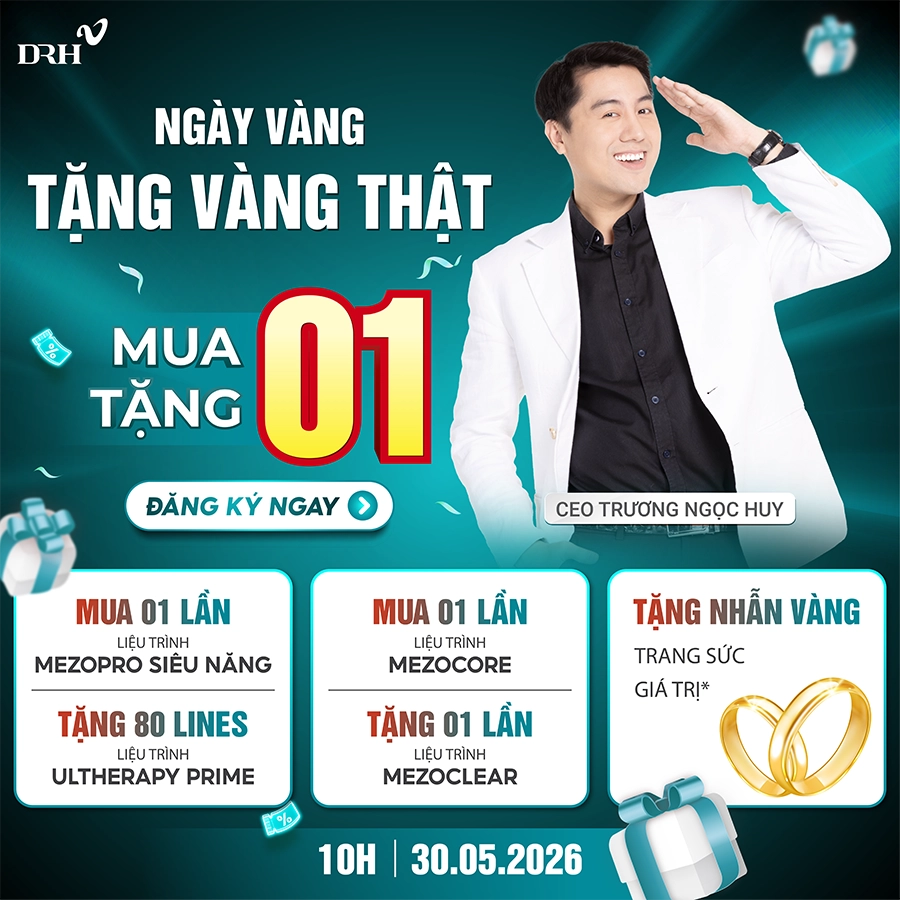 Ngày vàng - giải cứu nám - Ưu đãi hot
